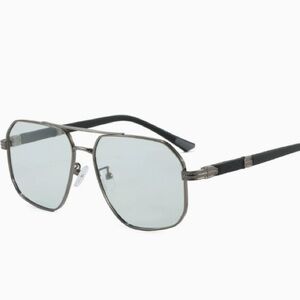 Stylish Black and Silver Sunglasses